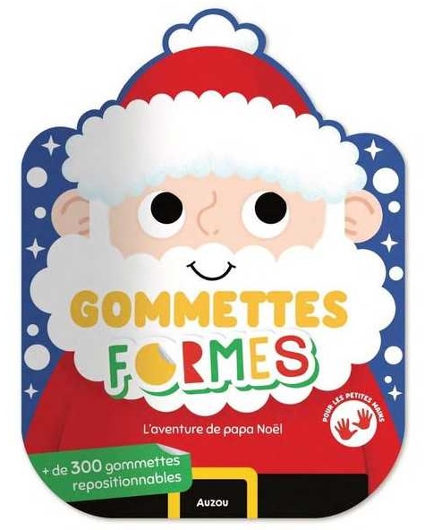 Gommettes formes L'aventure de Papa Noël - Auzou